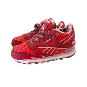 Reebok PJ Masks Owlette Power Heroes Kids Sneakers Red Pink Size 6